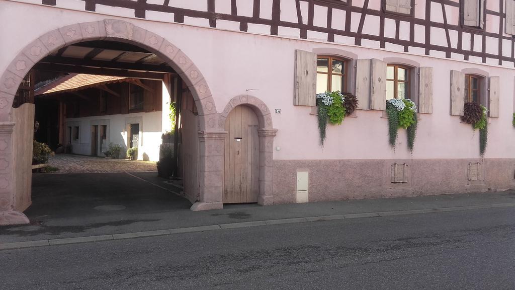 Cote Cour Bischwihr Colmar Bed and Breakfast Buitenkant foto